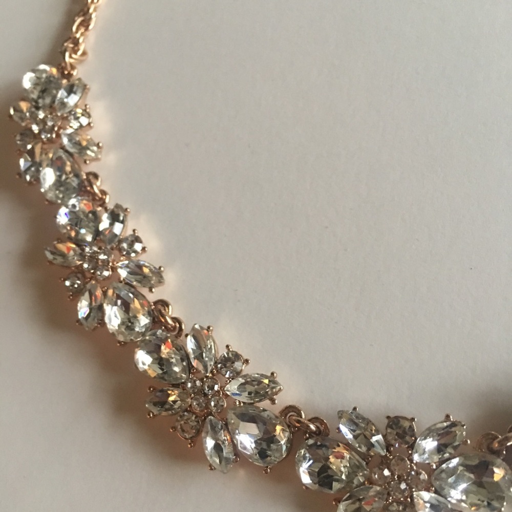 Charter Club Crystal Dramatic Statement Necklace - image 4